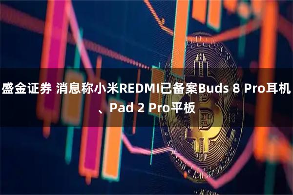 盛金证券 消息称小米REDMI已备案Buds 8 Pro耳机、Pad 2 Pro平板