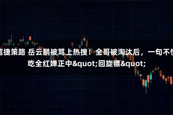 信捷策路 岳云鹏被骂上热搜！全哥被淘汰后，一句不懂吃全红婵正中"回旋镖"