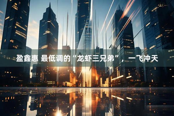 盈鑫惠 最低调的“龙虾三兄弟”，一飞冲天